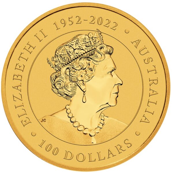 Złota moneta 1 oz Australijski Kangur 2023 awers