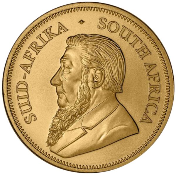 Złota moneta 1 oz Krugerrand 2023 awers