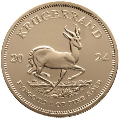 Złota moneta 1 oz Krugerrand 2024 rewers