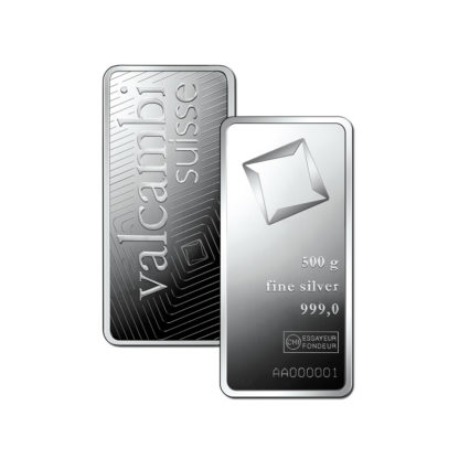 Valcambi 500g srebro
