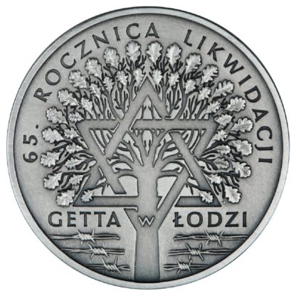 2009_rocznica_likwidacji_getta_w_lodzi_srebrna_moneta_20zl_rewers