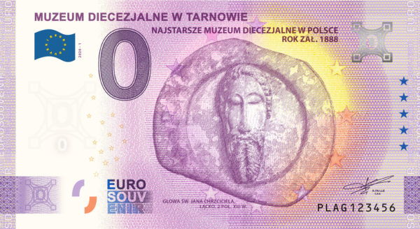 0 Euro Muzeum Diecezjalne w Tanowie banknot awers - GoldBroker.pl