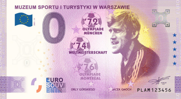 0 euro Jacek Gmoch banknot - GoldBroker.pl