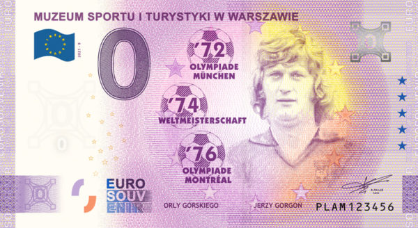 0 euro Jerzy Gorgoń banknot - GoldBroker.pl