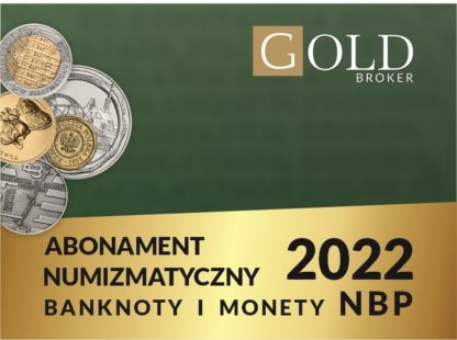 Abonament numizmatyczny na banknoty NBP 2022 - GoldBroker.pl