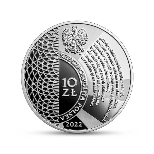 10 zł srebrna moneta Władysław Grabski 2022 awers