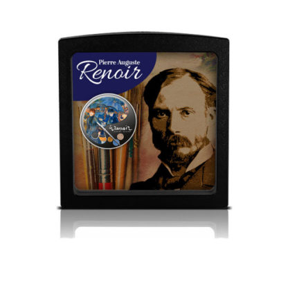 Srebrna moneta Auguste Renoir, Parasolki ramka - GoldBroker.pl