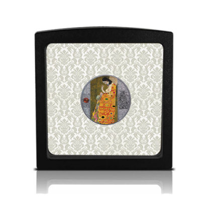 Srebrna moneta Gustav Klimt Nadzieja II ramka - GoldBroker.pl