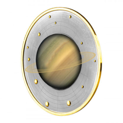 Srebrna moneta Saturn rant - GoldBroker.pl
