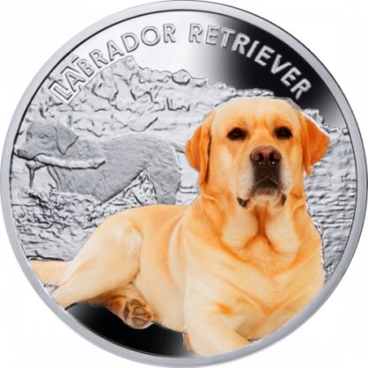 Srebrna moneta 1$ Labrador rewers - GoldBroker.pl
