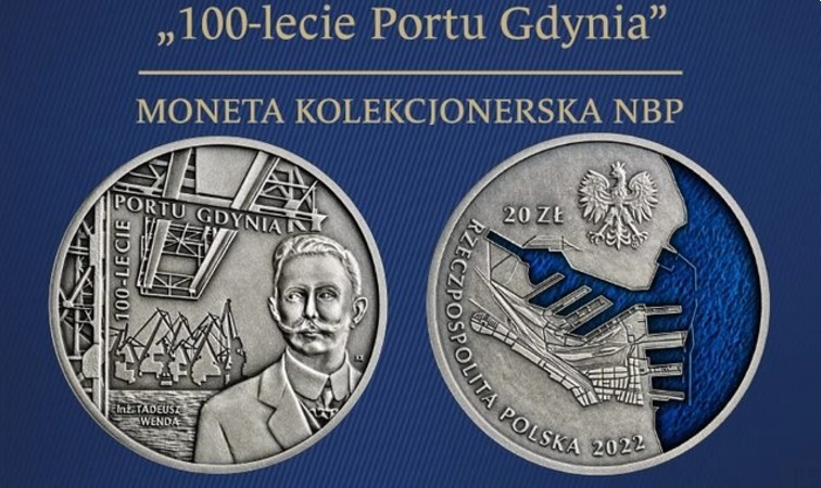 Moneta NBP 100-lecie Portu Gdynia - GoldBroker.pl