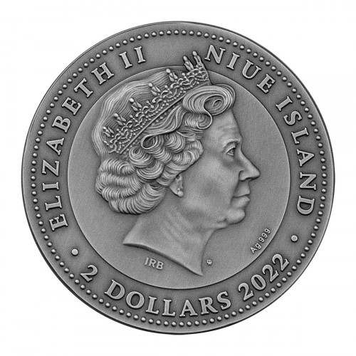 Srebrna moneta 2$ In Victoria awers - GoldBroker.pl