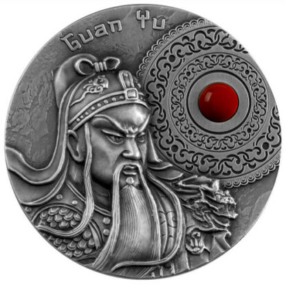 Srebrna moneta 5$ Guan Yu rewers - GoldBroker.pl