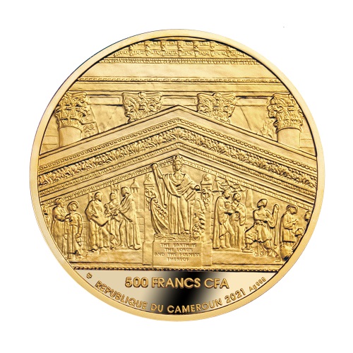 Srebrna moneta 500 CFA Winners Takes All awers - GoldBroker.pl