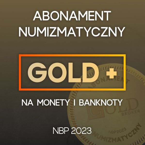 Abonament numizmatyczny NBP GOLDplus 2023