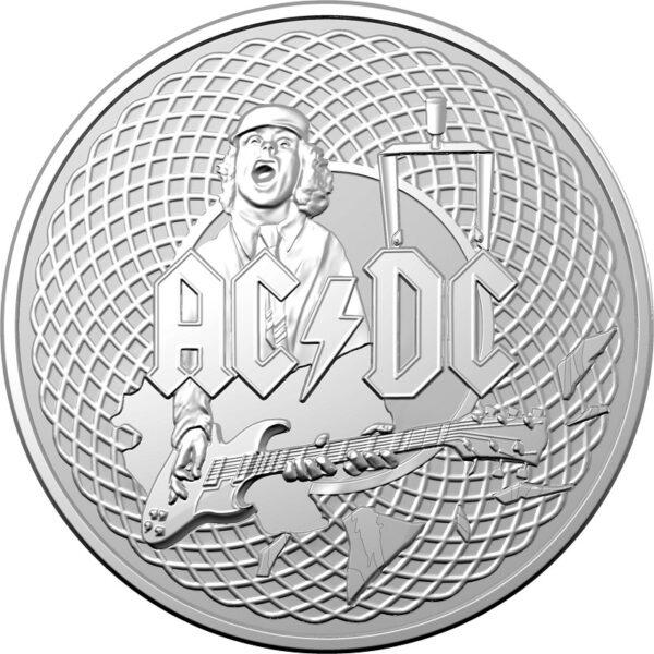 Srebrna moneta 1$ AC/DC rewers - GoldBroker.pl