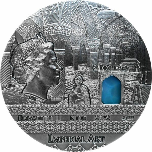 Srebrna moneta 2$ Persja, Seria: Imperial Art awers - GoldBroker.pl