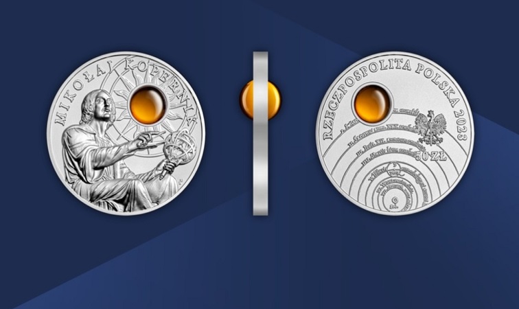 Moneta kolekcjonerska 50 zł Mikołaj Kopernik 2023