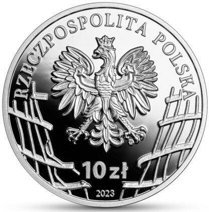 Srebrna moneta 10 zł Józefów Kuraś 