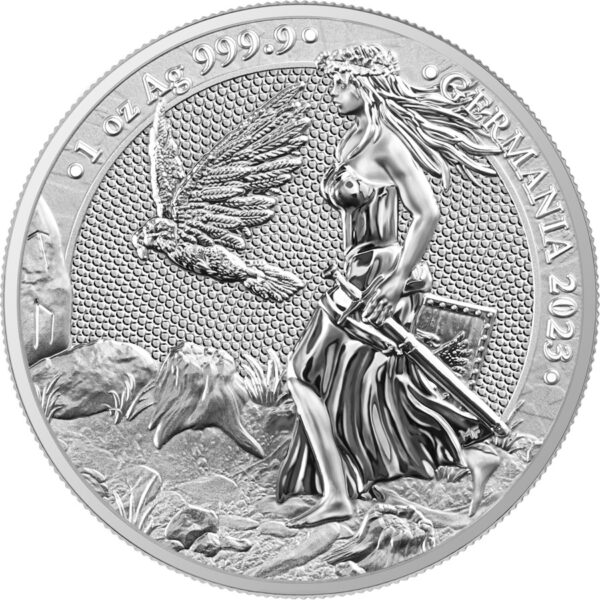 Srebrna moneta 1 oz Germania 2023 awers