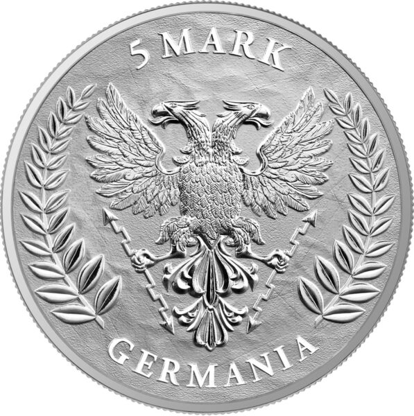 Srebrna moneta 1 oz Germania 2023 rewers