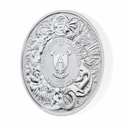 Srebrna moneta 2 oz Rusałka. Seria: Słowiańskie Bestie rant