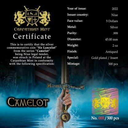 5$-sir-lancelot-camelot-certyfikat