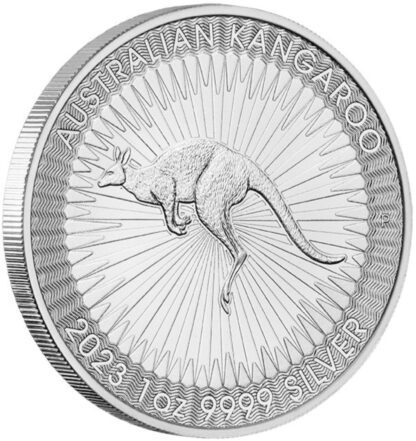 Srebrna moneta 1 oz Australijski Kangur rant