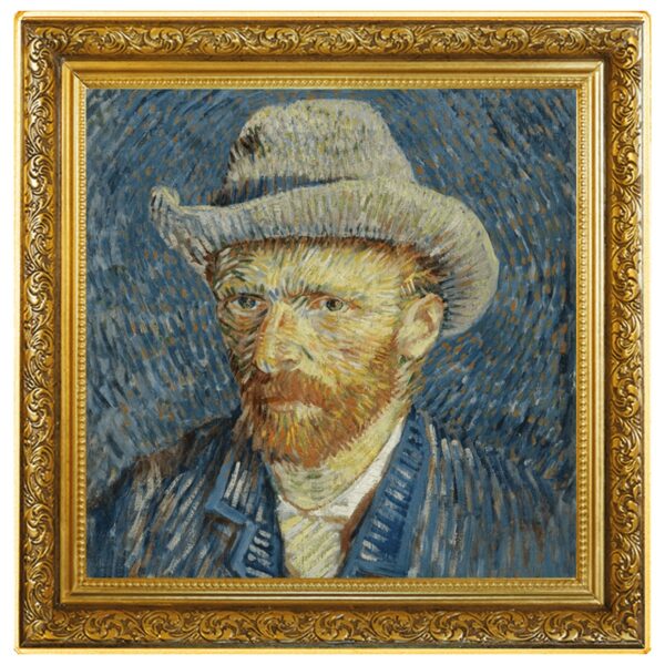 Srebrna moneta 1$ Vincent Van Gogh Autoportret rewers