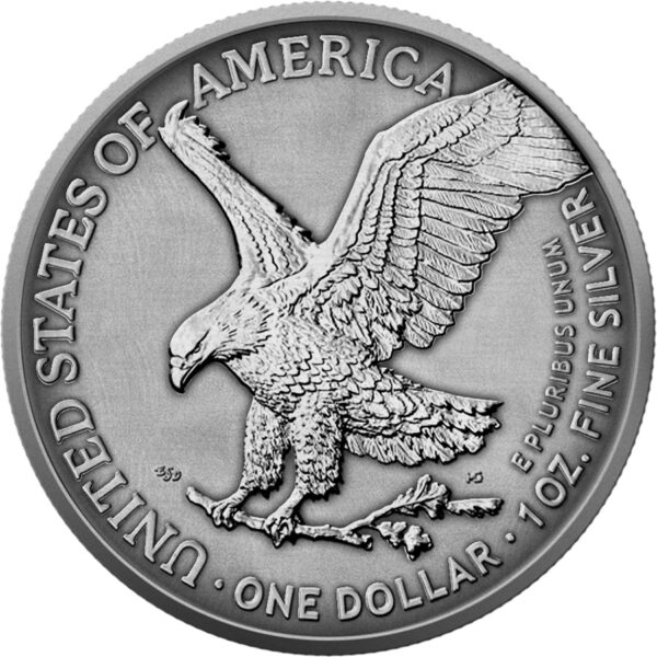 Srebrna moneta 1 oz Amerykański Orzeł Steam Punk awers
