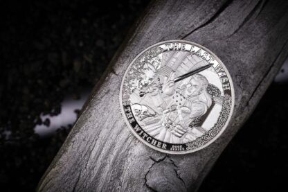 Srebrna moneta bulionowa 2 oz Wiedźmin Ostatnie Życzenie
