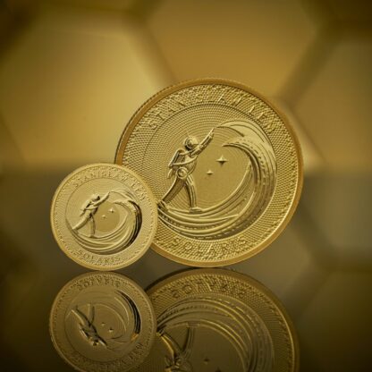 Złota moneta 10€ Solaris Stanisław Lem