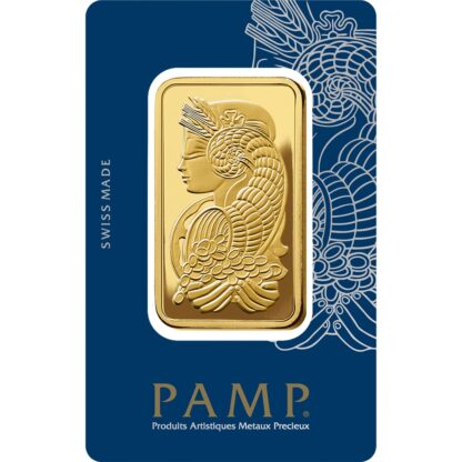 Sztabka złota 50 g Pamp