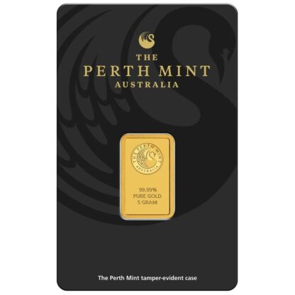 Sztabka złota 5 g The perth mint