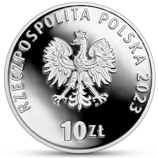 Srebrna moneta kolekcjonerska 30. rocznica wycofania wojsk sowieckich z Polski awers