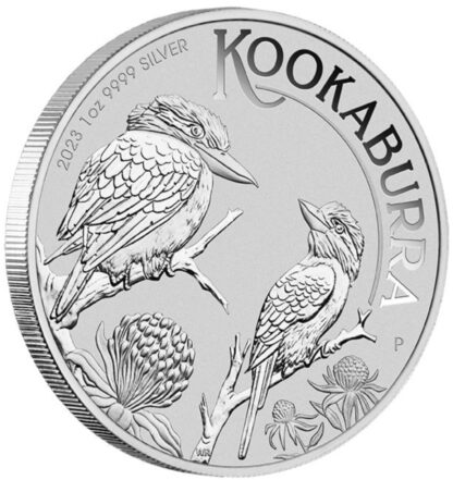 Srebrna moneta bulionowa 1 oz Kookaburra rant