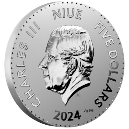 Srebrna moneta 5$ Rok Smoka