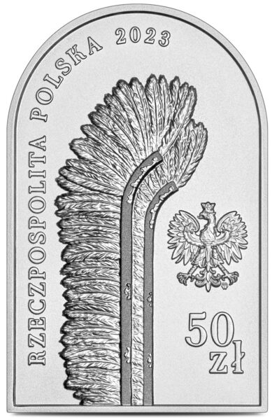 Srebrna moneta 50 zł Odsiecz wiedeńska awers