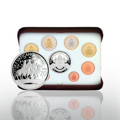 Watykan zestaw 9 monet EURO PROOF 2023