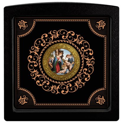 Fra Bartolomeo, Adoracja dzieciątka – Wesołych Świąt, 500 franków CFA, Seria: Ave Maria