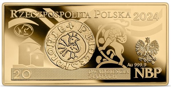 Polskie banknoty obiegowe – Banknot o nominale 20 zł awers