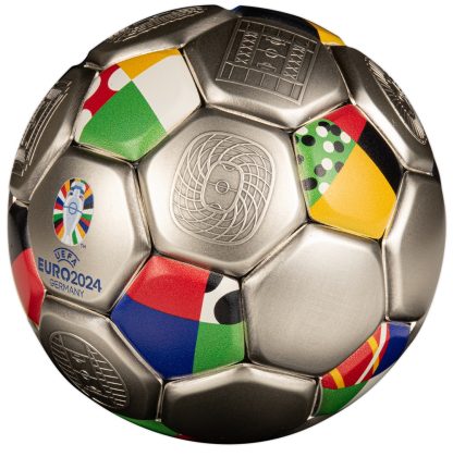 10$ Sferyczna Moneta Piłkarska UEFA EURO 2024