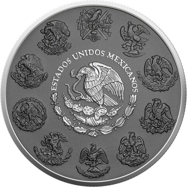Srebrna moneta 1 oz Mexican Libertad Silver Ring awers