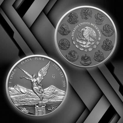 Srebrna moneta 1 oz Mexican Libertad Silver Ring